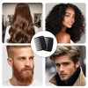 ZEMINRI 2 Pezzi Pettine Barba Uomo di Nessun Danno ai