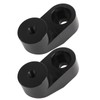 Pair Mirror Riser Adjustable CNC Billet Aluminum Replacement for Polaris