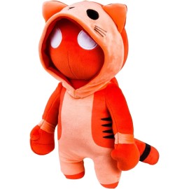 PMI Gang Beasts Plush Buddies - Red Cat - 16 Inch Stretchy Plush