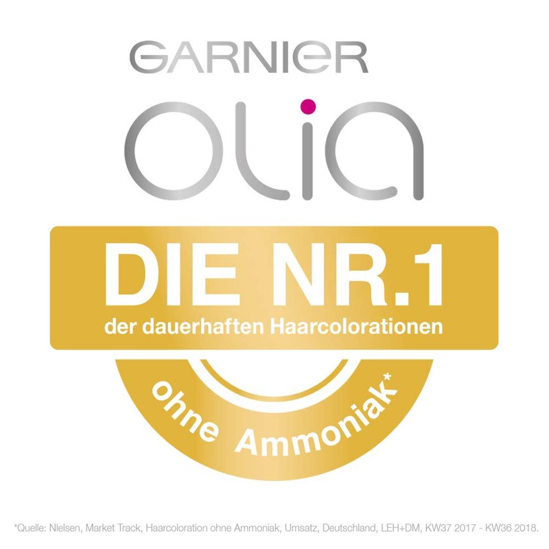 Garnier Olia 3.0 Dark Brown Permanent Hair Colour without Ammonia