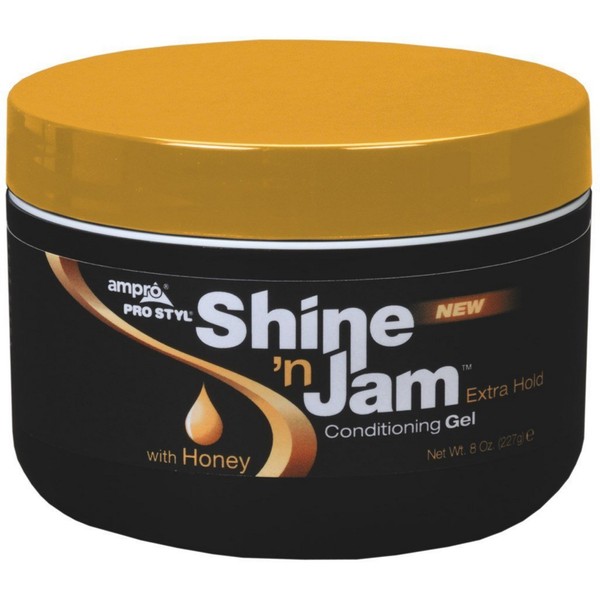 Ampro Shine 'n Jam Conditioning Gel, Extra Hold, 8 oz