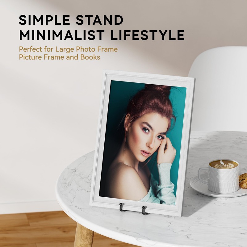 IPAME 12 Inch Large Plate Stands for Display - Metal