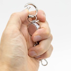 Radite LDKS-KR-21 Carabiner Reel Superior Standard Dull Pink