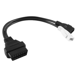 Alnicov OBD2 Adapter Cable 2x2 Pin to 16Pin Diagnostic Converter for Vehicles