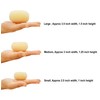 Beaute Galleria 3 Pieces Hair Donut Bun Maker Ring Style