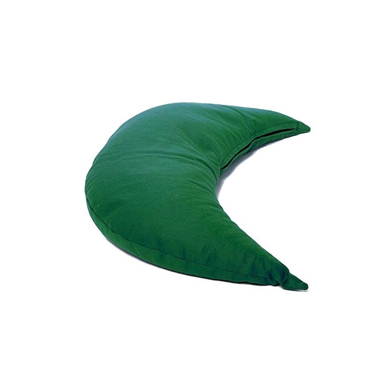 Pine cushion or herb cushion moon approx. 50 cm, green,