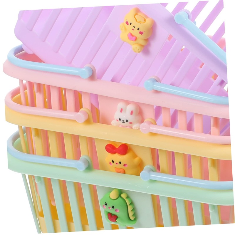 CIYODO Plastic Storage Container for Toys Doll Storage Kids Play