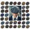 Mens Flat Caps UK 8 Panel Peaky Flat Baker Boy