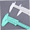 CIYODO 8pcs Mini Plastic Vernier Caliper Lightweight Measuring Tool for