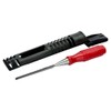 Bahco 1031-18 Chisel with Plastic Handle, Red, 18 mm
