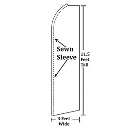 Donuts Swooper Flag Feather Fly Knitted Polyester Decorative House