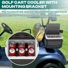 Drive-up Golf Cart Cooler, Golf Cart Cooler with Mounting Bracket