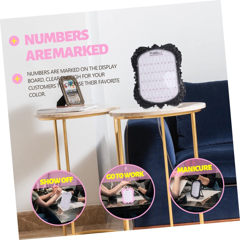 OHPHCALL European Style Manicure Display Pcs Nail Art Cards Nail