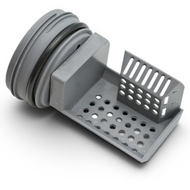 W10365897 W11568579 Washer Filter Pump Cap Fits for Whirlpool KitchenAid Maytag Jenn-Air Inglis and Magic Chef Crosley Amana Heavy DUTY (Only Filter + Cap)