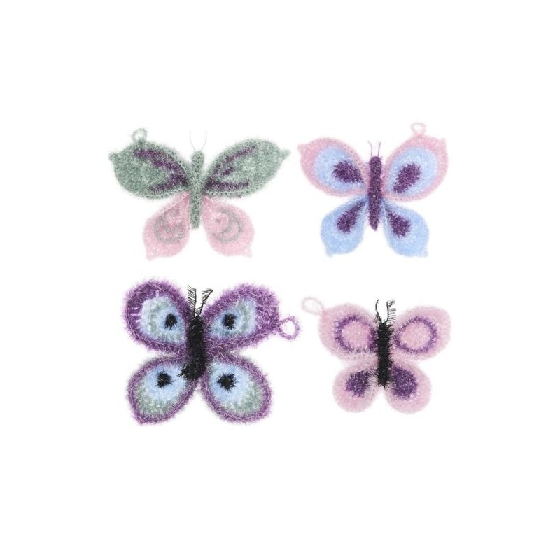 Crochet Set Bubble Butterfly
