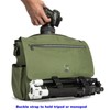 Canvas Camera Messenger Bag Compatible with Canon EOS 5D Mark