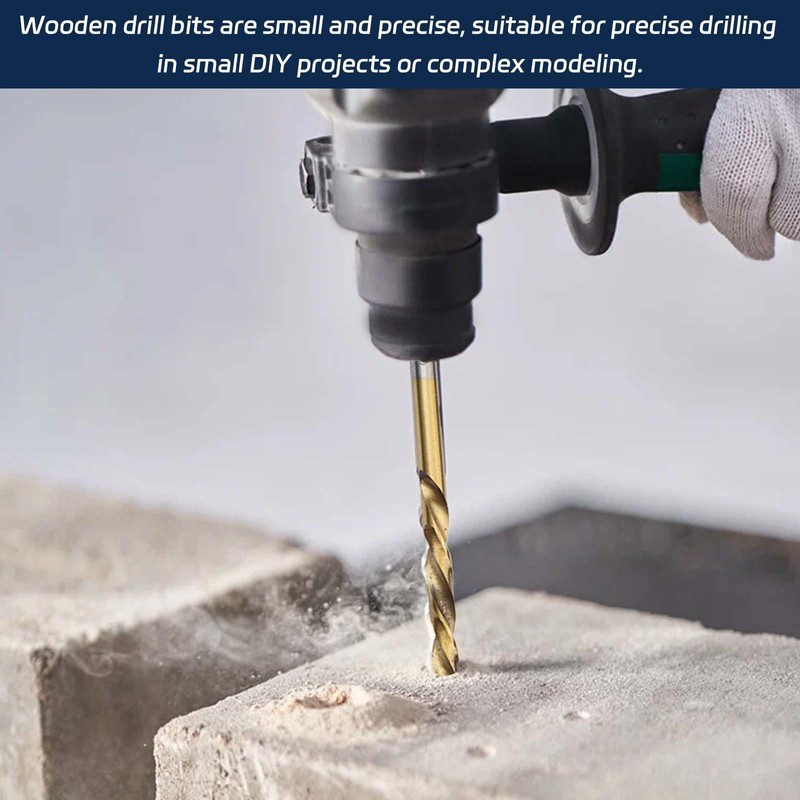 50 Pcs Wood Drill Bit Set,Small Drill Bits,2mm Drill Bits,