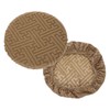sourcing map 2Pcs Bar Stool Covers Round, 12-14" Soft Elastic