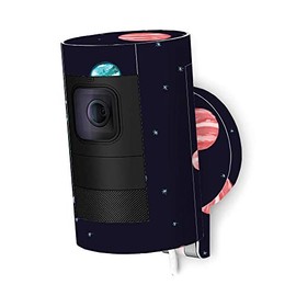MightySkins Skin Compatible with Ring Stick Up Cam Wired - Bright Night Sky | Protective, Durable, and Unique Vinyl Decal wrap Cover | Easy to Apply, Remove, and Change Styles | Made in The USA