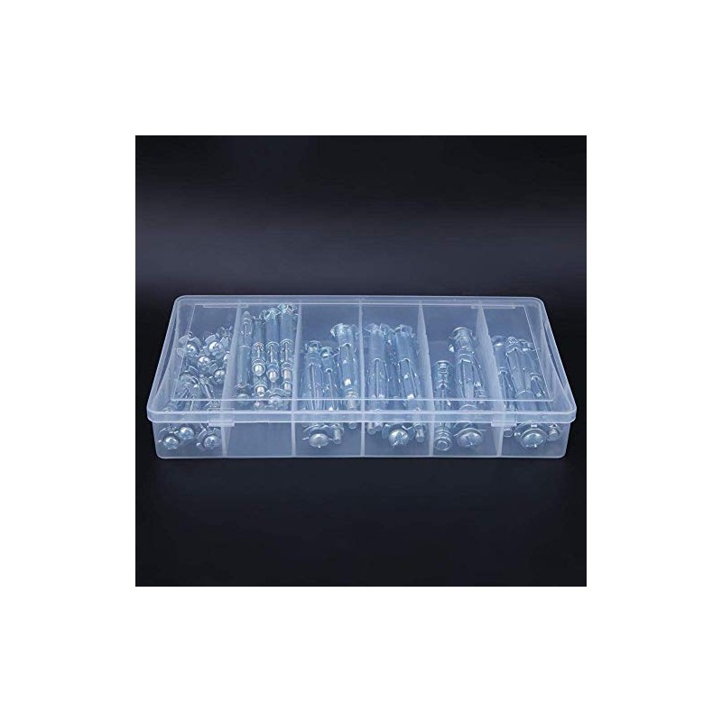 Ancla de tornillo perno cuña Perno ancla Tornillo expansión 42PCS