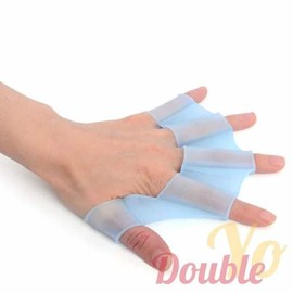 JQ 2P Finger Flippers Flippers Gloves Swimming Flippers / 2P 손가락 물 갈퀴 물갈퀴장갑 수영물갈퀴