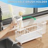 Cisily Sponge Holder for Kitchen Sink, Sink Caddy with High