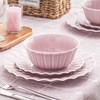 HOMBENE Pasta Bowls Set for 4, 25oz Ceramic Soup Bowls,