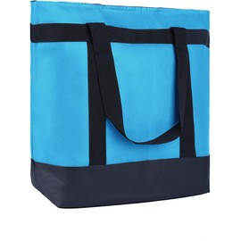 musbus Riutilizzabile, per alimenti refrigerati e isolati, ideal per la spesa della spesa (Nero) Borsa termica termica Borsa termica termica, blue, pocket organizer