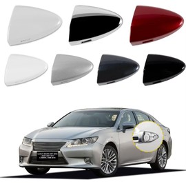 Car Front Right Exterior Door Handle Lock Cover fits for Lexus ES350 2007-2012 /LS460 2007-2017 /LS600hl 2008-2016 69218-33010 69217-33040 Door Handle Lock Bezel Cover Cap Silver Car Front Right