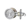 Kwikset 335 26D RND PCKT DR LCK Round Bed/Bath Pocket