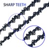 Opuladuo 2PC 8 Inch Polesaw Chain for Black & Decker