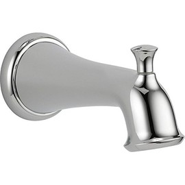 Delh9|#Delta Faucet RP83676 Delta Faucet Linden, Tub Spout - Pull-Up Diverter- Slip On, Chrome