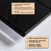 fzxwyishu Tempered Glass Backsplash for Kitchen,Stove Splashback Protector Metal copper
