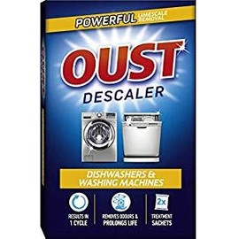 3 x Oust Dishwasher and Washing Machine Descaler - 2 Sachets