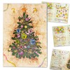 3X Set Puzzle Greeting Christmas Cards for Puzzle Enthusiasts. Clever