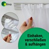 Rollina Curtain Hooks 8 mm (Pack of 100) - Curtain