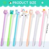 80 Pieces Cute Cartoon Gel Ink Pens Black Ink Cool
