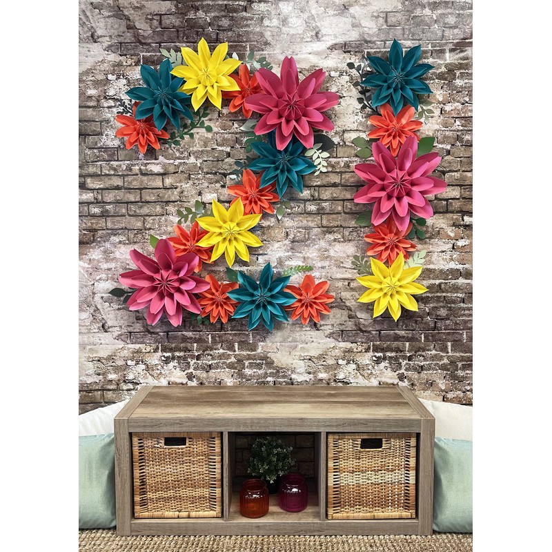 Teacher Created Resources Beautiful Brights Paper Flowers