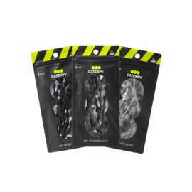 Caterpy RUN - Ultimate No Tie Shoelaces for Adults & Kids - Versatile & Easy-to-Use Shoe Laces - Multicolor, Adults: 30in / 75cm, 3 Pack