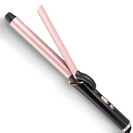 Curling Iron 1 inch,Long Barrel Curling Iron, Curling Wand 25MM for Long Hair, Quick Heating Wand Curler with Extended Barrel, Adjustable Temperature 320°F-446°F Curler