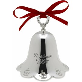 Towle Silversmiths 2014 Silver-Plated Pierced Bell, 35th Anniversary Edition