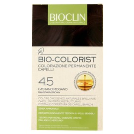 BIOCLIN Bio Colorist Colorazione Permanent Capelli Colore 4.5 Castano Mogano