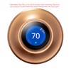 POPMAS Copper Metal Wall Plate for Nest Learning Thermostat 3rd