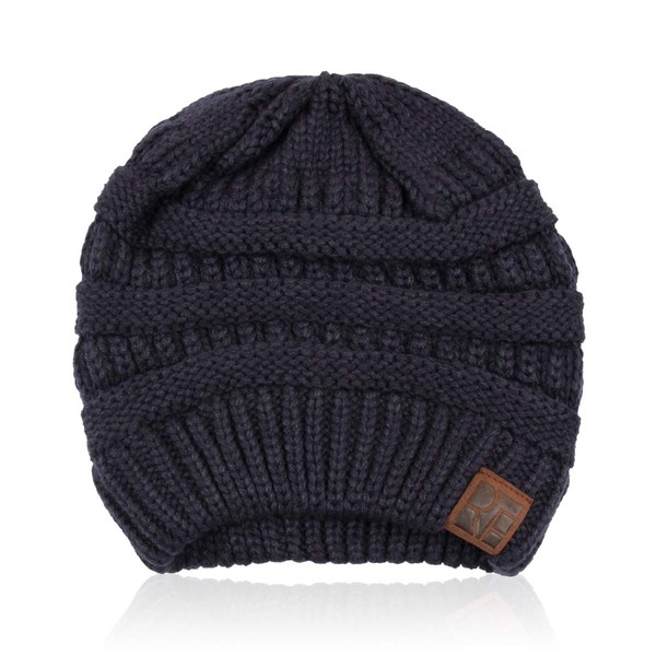 Gorro de punto clásico – Suéter suave y elástico para