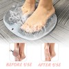 Fußbürste für Die Dusche, 2 Grau Fussbürstenmatte für Dusche and