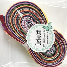 Chenkou Craft 20Yards Double Face Polyester Satin Ribbon Ribbons Assorted of 20 Colors 5/8" 15mm Craft Pack Hair Bow Jewelry Making (5/8" (15mm) Double Side Ribbon)