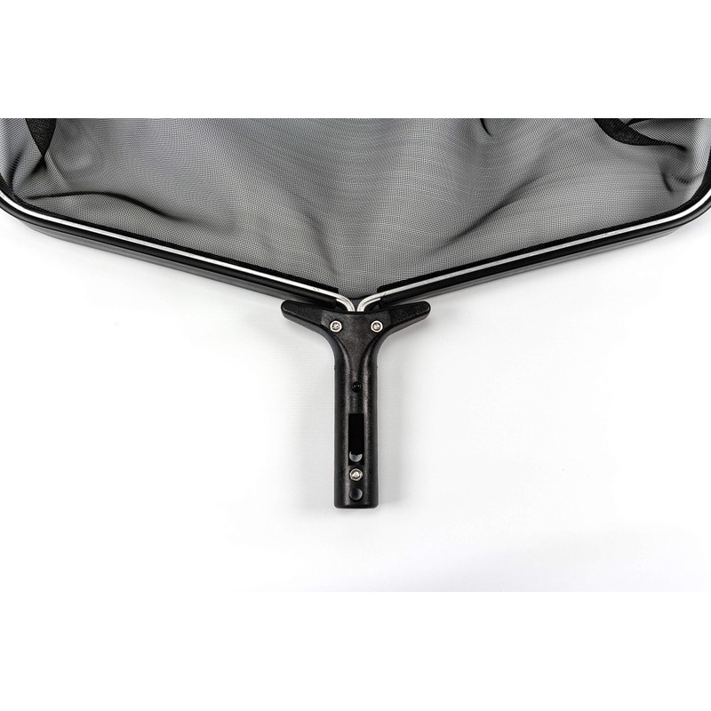 FibroPool Stiff Professional Grade Leaf Rake Skimmer Net, 24" L