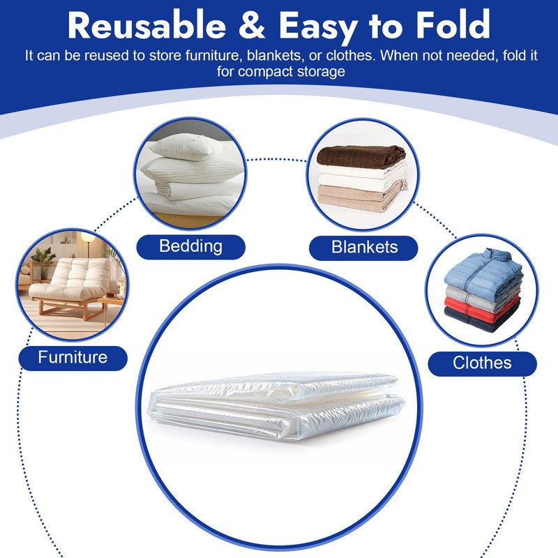 Waterproof Mattress Cover for Moving & Storage, Double-150 × 240