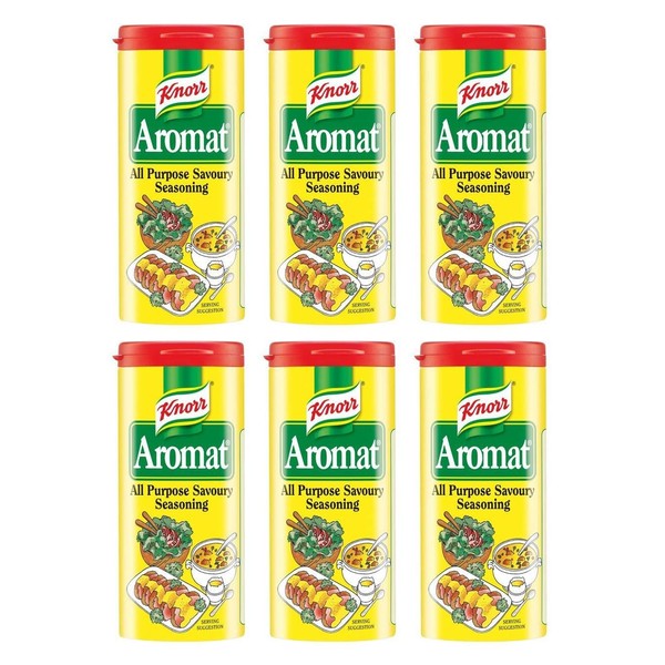 Gharana Swaad ka Khazaana Knorr Aromat All Purpose Seasoning 90gm Tubes (Set of 6) | Sustainable Ingredients | Balanced Herbs & Spices | Lots of Vegetables | No Artificial Colours | No Preservatives