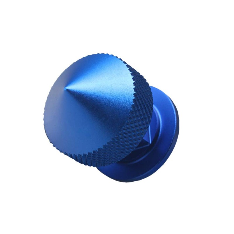 JGR 1 Pair Welding Hood (Pipeliner) Fasteners Aluminum (Spiked-Blue)